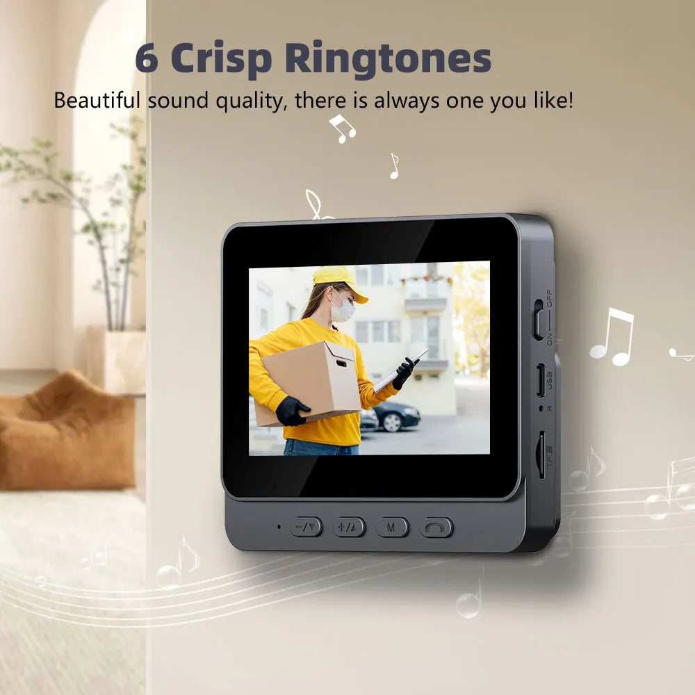 4.3 Inch IPS HD WiFi Smart Intercom With Video Doorbell
