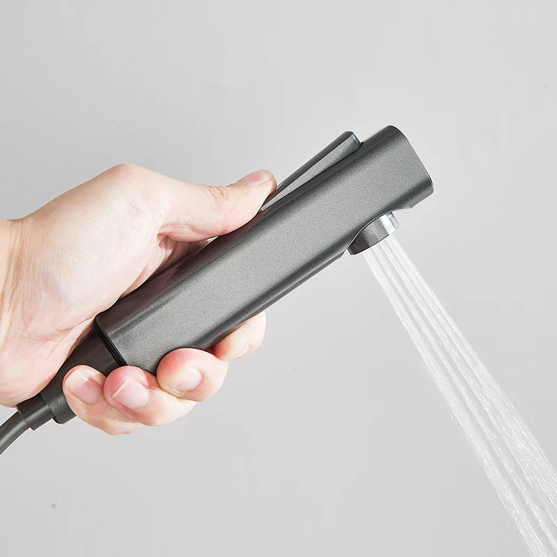 Rozin Smart Digital Display Shower Faucet Set With Rainfall System