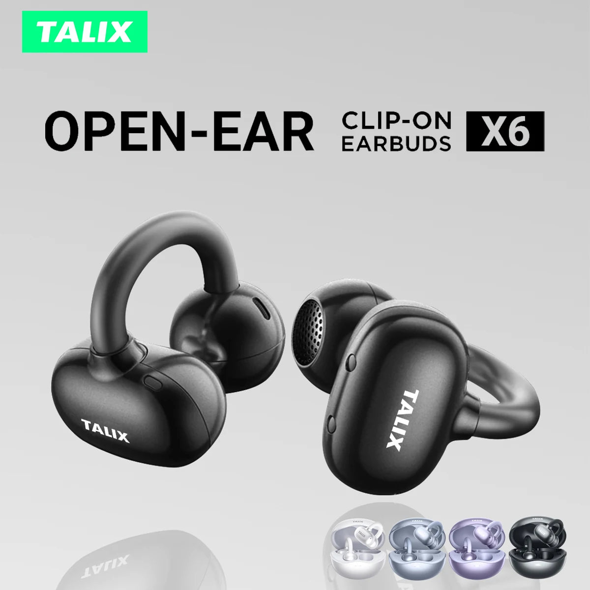TALIX Open Ear X6 Earbuds With Spatial Sound and Comfort