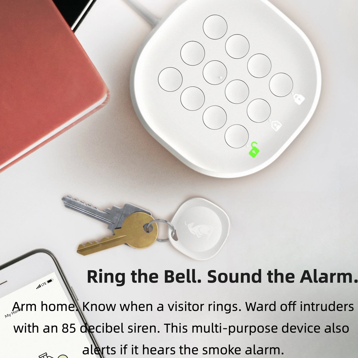 Kangaroo 7-Piece WiFi Smart Home Alarm Kit With Water Alerts