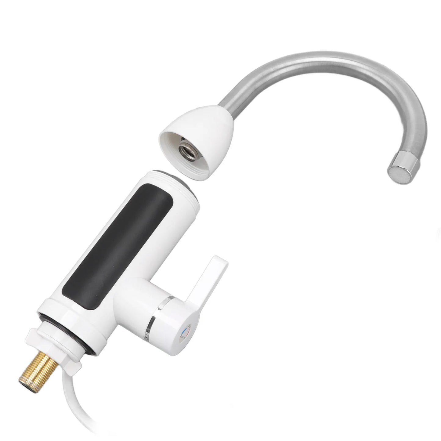 Ashata 3000W Tankless Water Heater Faucet IPX4 Stainless Steel