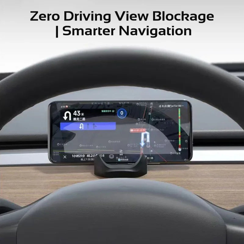 Tesla Model 3 Y Dashboard Phone Holder Soft Silicone Clip