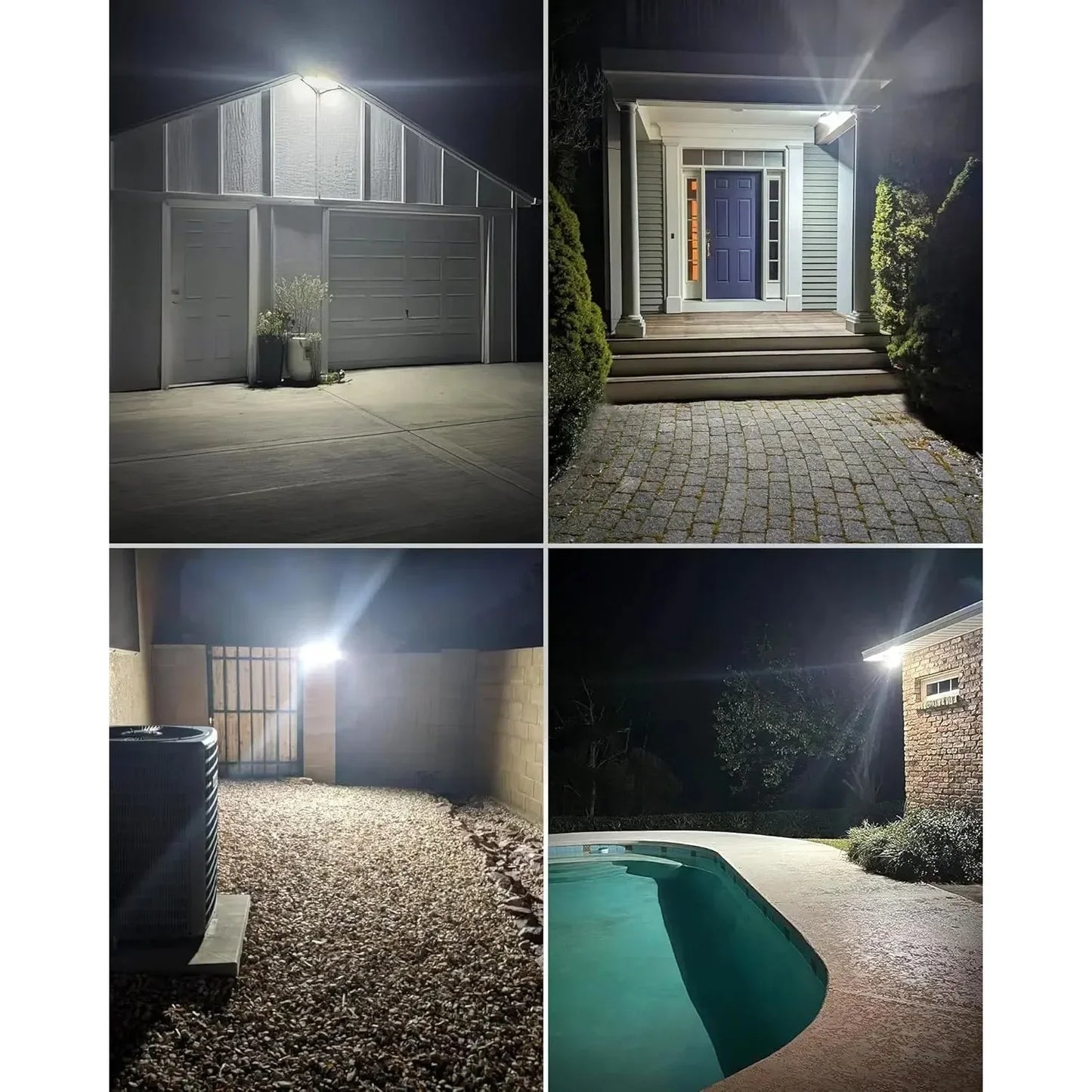 SZRSTH IP65 Solar Outdoor Lights 2 Pack With 252 LEDs