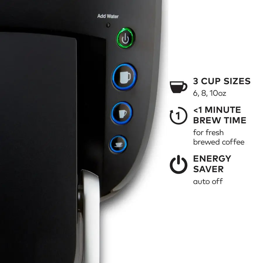 XMSJ KCompact SingleServe KCup Coffee Maker With Multiple Brew Options