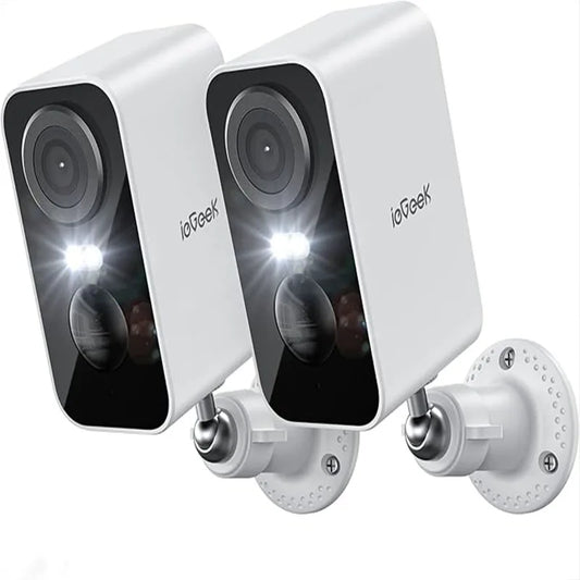 IEGEEK 2K Wireless Battery Surveillance Camera With Night Vision AI