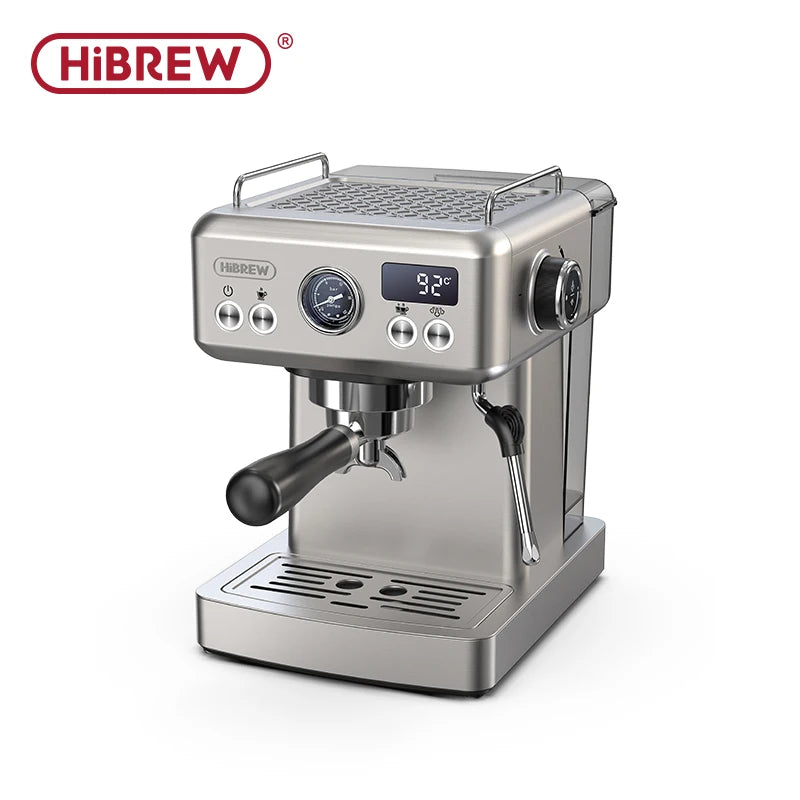 HiBREW 20 Bar Semi Automatic Espresso Machine With Temperature Control