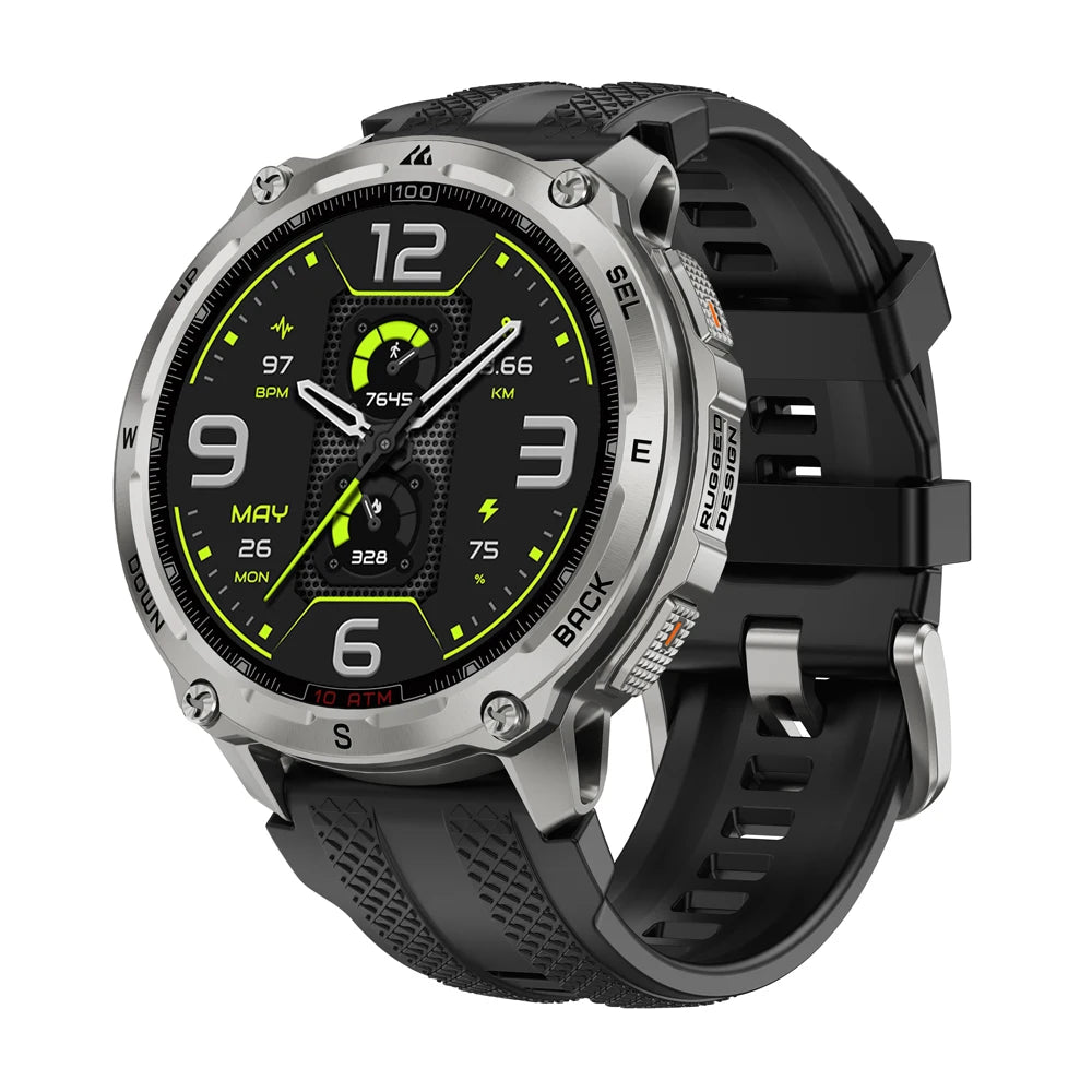KOSPET Tank T4 Smart Watch With GPS And 10ATM Waterproof