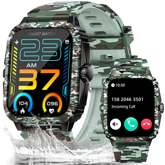 LaNikar KT71 Smart Watch 3ATM Waterproof Fitness Tracker