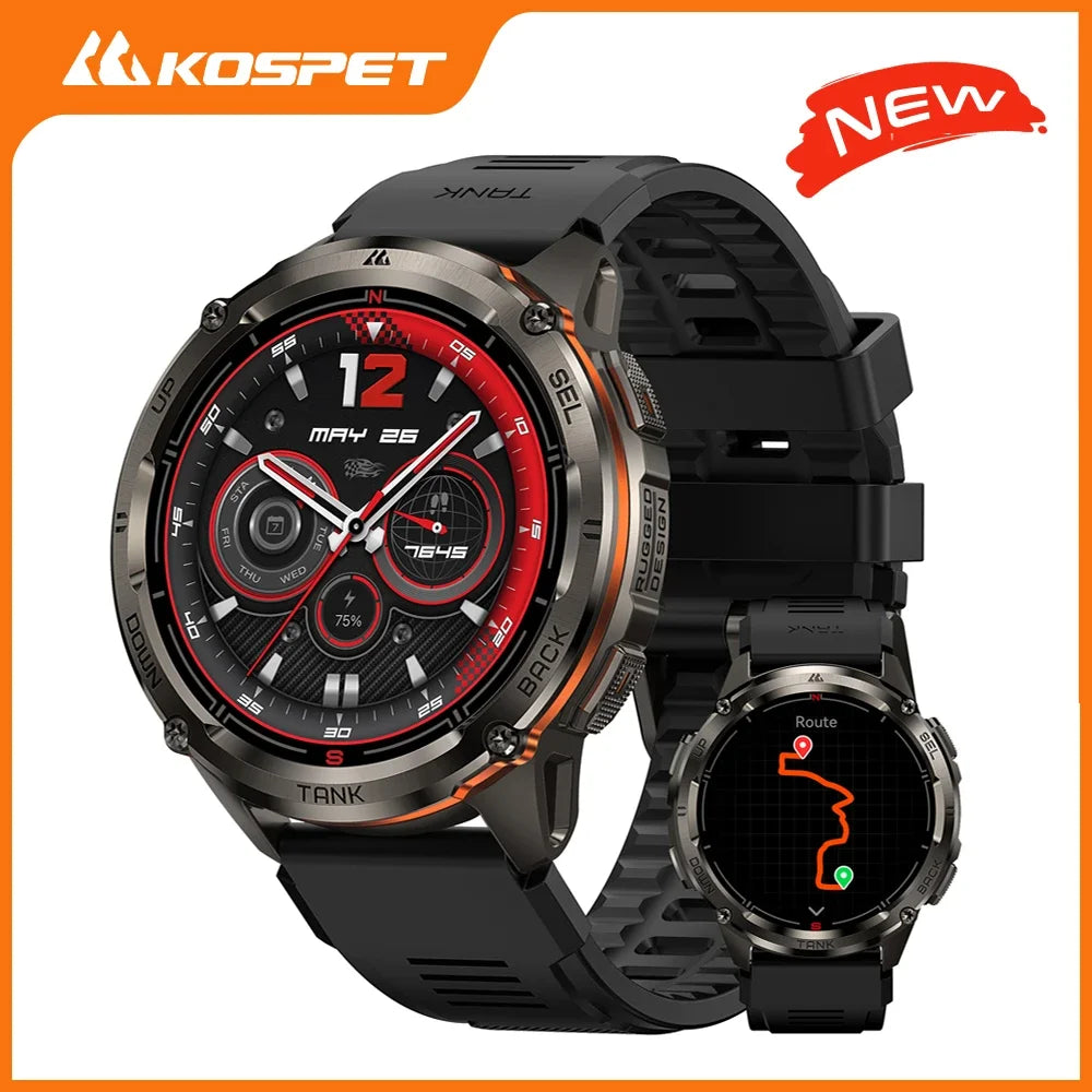 KOSPET Tank T3 Ultra 2 Smartwatch GPS Stainless Steel