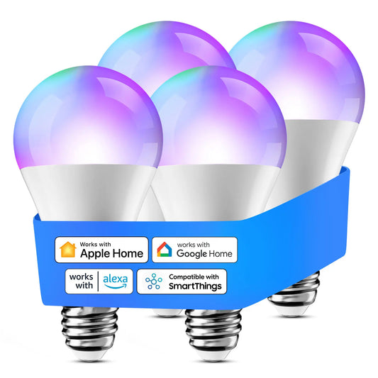 Meross HomeKit Smart RGBW LED Bulb 9W E27 Dimmable
