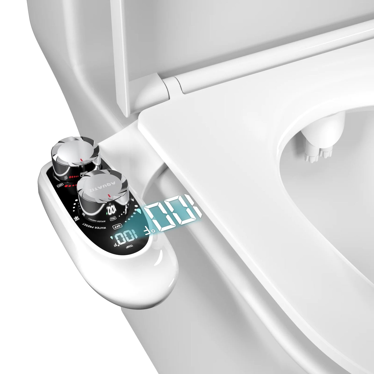 AQUATIZ Dual Temperature Non-Electric Bidet Attachment