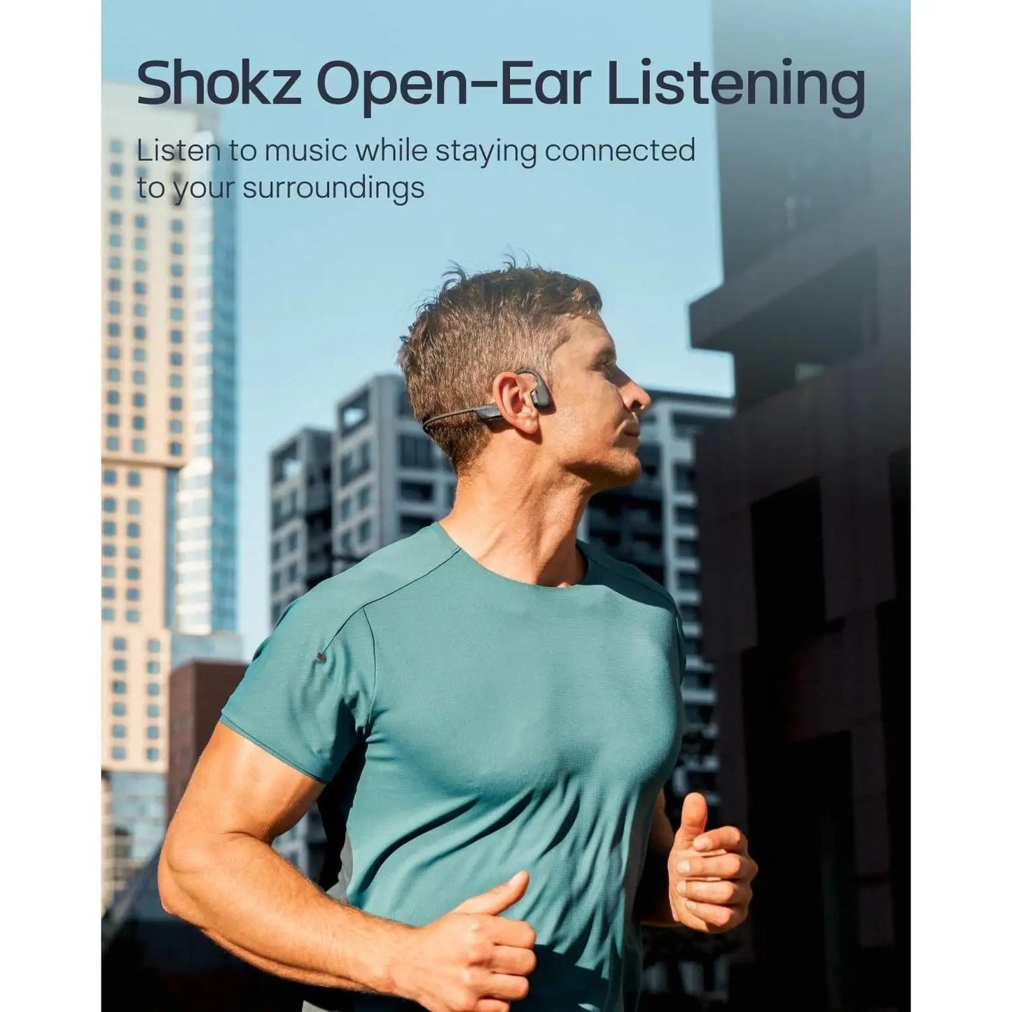 H-New OpenRun Pro 2 Open-Ear Bone Conduction Headphones Sweat Resistant