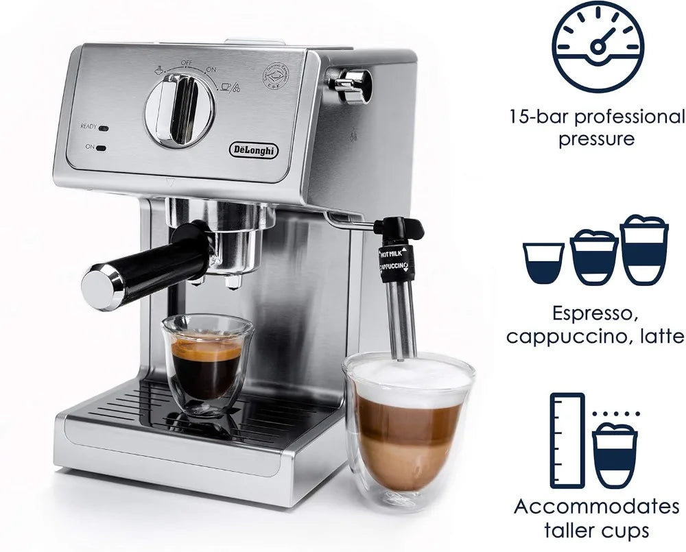 XMSJ 15 Bar Espresso Machine With Milk Frother For Home