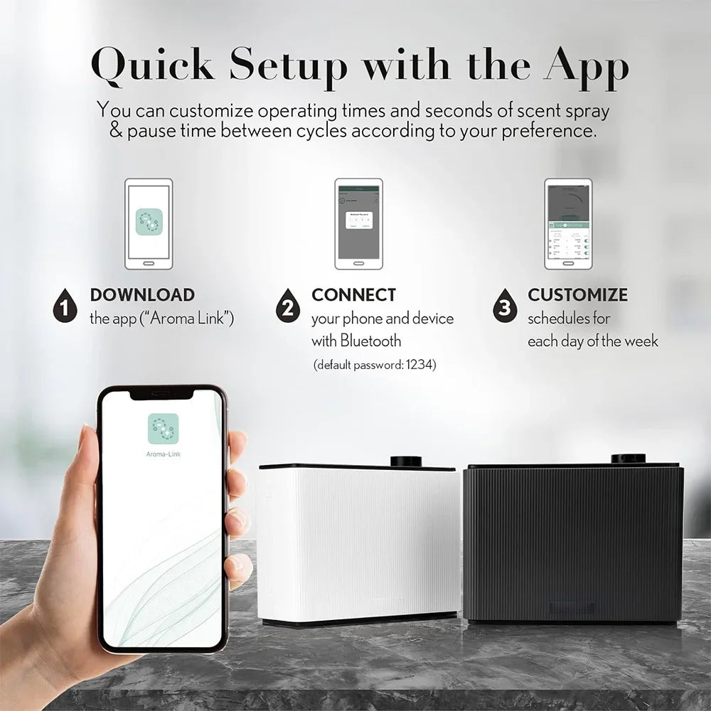 Namste App Controlled Fragrance Diffuser 4000 M3 Smart Timing