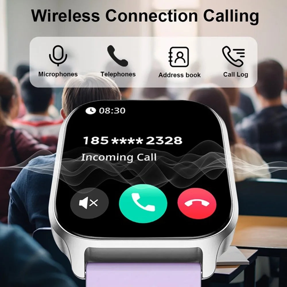 LAXASFIT Smart Watch Bluetooth Calls Multi Sport Modes IP68