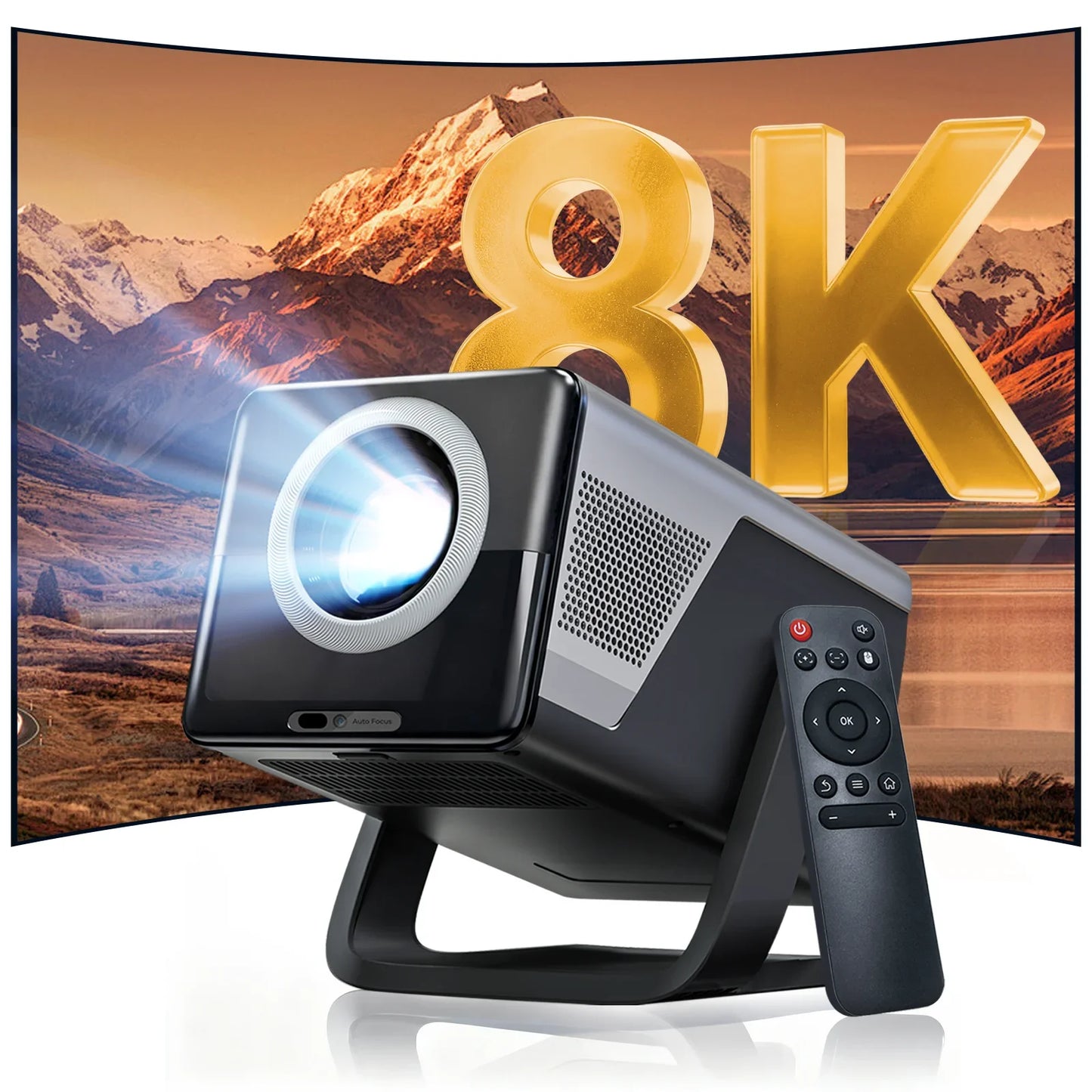 LynCast X7 AI Projector With Android 14 8K Support