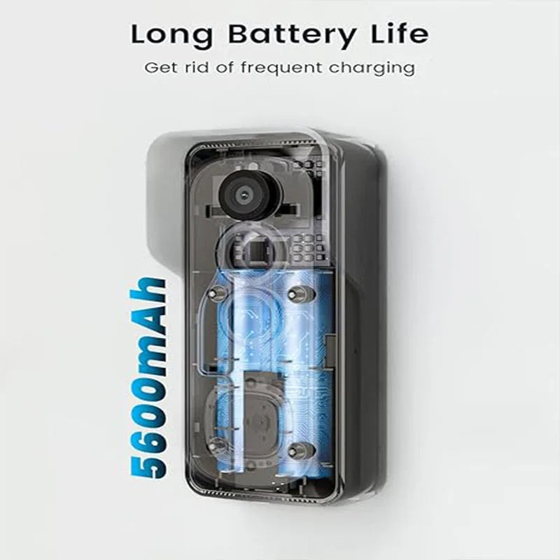IeGeek 2K Wireless Doorbell Camera With AI Motion Detection